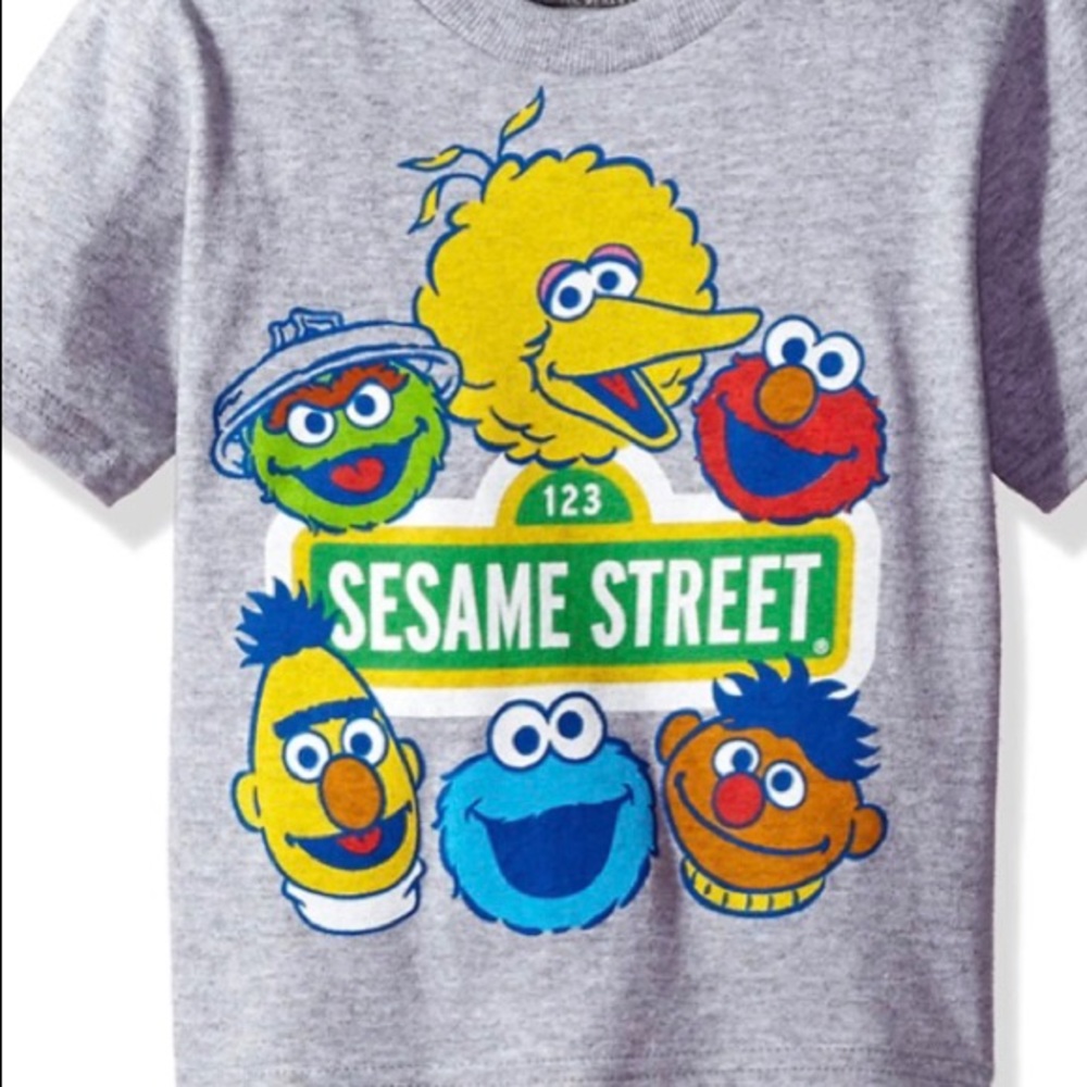 Sesame place kids shirts